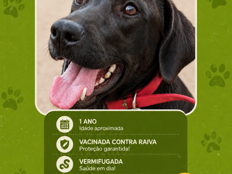 Pretinha e Benny (Adoção Urgente)